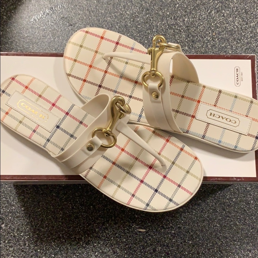 Coach Jelly Sandals
